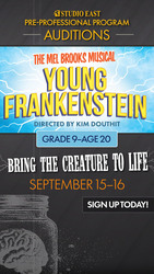 Young Frankenstein Auditions (Grade 9-Age 20)