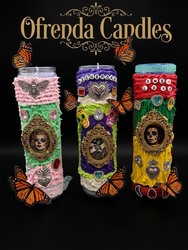 Dia de Los Muertos Whipped Clay Candle Workshop