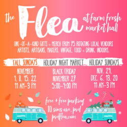 PVD Flea Holiday Markets at Farm Fresh!