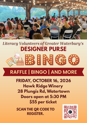 Literacy Volunteers of Greater Waterbury Purse Bingo
