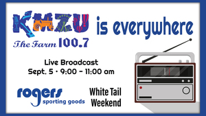 *KMZU live remote broadcast - Rogers Sporting Goods' White Tail Weekend