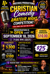 Precious Productions Christian Comedy Amateur Night Competition