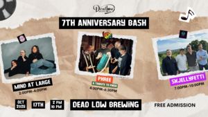 Dead Low Brewing 7th Anniversary Bash | October 17th