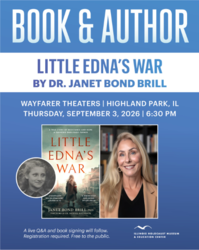 Book & Author: Little Edna’s War: A True Story of Resistance and Hope with Dr. Janet Bond Brill