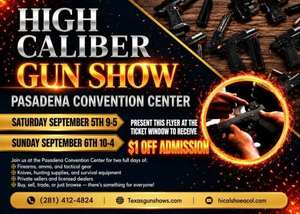 Pasadena Gun Show - High Caliber Events