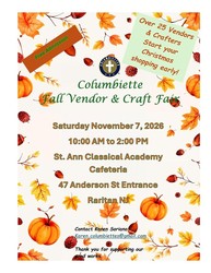 Fall Vendor and Craft Fair