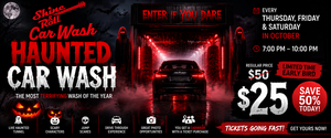 Haunted Car Wash - Shine and Roll