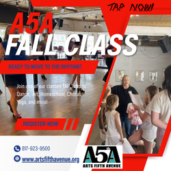 Arts Fifth Avenue's Fall 2026 classes