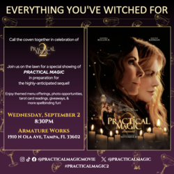 PRACTICAL MAGIC Movie Night at Armature Works
