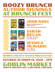 Boozy Brunch Author Signings at Lincoln Ave Brunch Fest