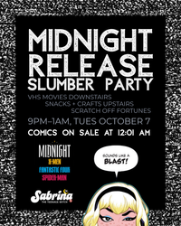 Sabrina: the Teenage Witch #1 Midnight Release Slumber Party