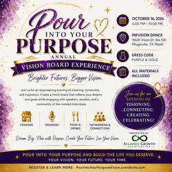 Pour Into Your Purpose: Vision Board Experience
