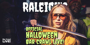 Raleigh Official Halloween Pub Crawl 2026 By Bar Crawl LIVE!