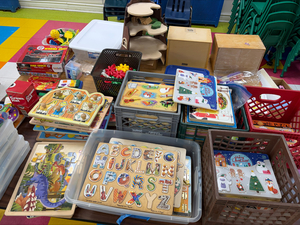 Preschool Closing Yard Sale — Toys, Furniture, Legos, & Educational Materials