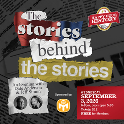 The Stories behind the Stories: An Evening with Dale Anderson & Jeff Simon