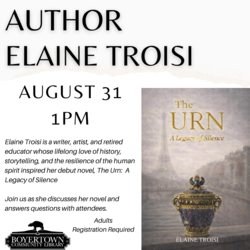 Local Author Elaine Troisi Book Talk