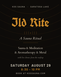 ILD Rite Fire Ritual: Metal & Sauna & Aromatherapy