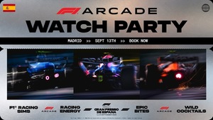 FORMULA 1® TAG HEUER GRAN PREMIO DE ESPAÑA 2026 Watch Party at F1® Arcade Chicago