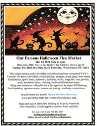Our Famous Halloween Flea Market