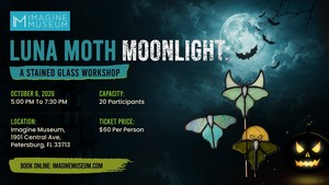 Luna Moth Moonlight: A Stained Glass Workshop