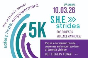 3rd Annual S.H.E. Strides 5K for Domestic Violence Awareness