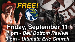 FREE Bell Bottom Revival AND Ultimate Eric Church Concert