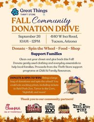 Fall Community Donation Drive