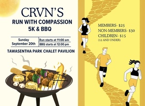 CRVN’s Run with Compassion 5K & BBQ