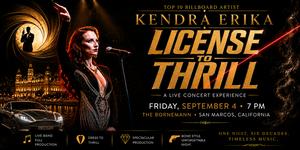 License to Thrill: Kendra Erika’s James Bond Concert Experience