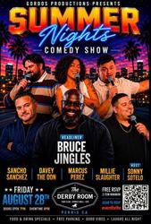 Bruce Jingles at the Derby Room this Friday at 8