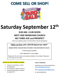 Community Yard Sale