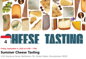 Summer Cheese Tasting at Keystone Farms