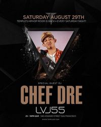 DJ CHEF DRE at LVL55 - Hiphop Room Saturdays
