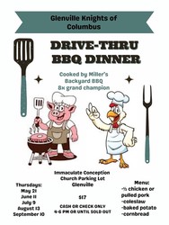Glenville Knights of Columbus BBQ Dinner