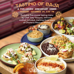 Tasting of Baja: A Five-Course Anniversary Dinner at Chicheria Mexican Kitchen
