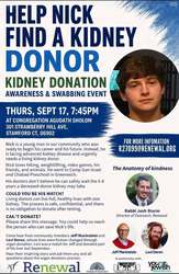 Greenwich Family Seeks Kidney Donor for Son - Event September 17