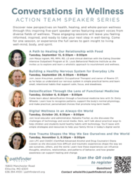 Conversations in Wellness Speaker Series - A Path to Healing Our Relationship with Food