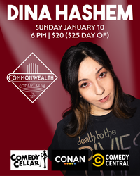 DINA HASHEM presented by Commonwealth Comedy Club