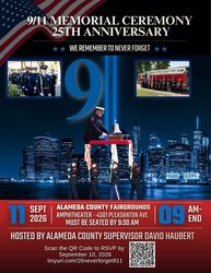 25th Anniversary 9/11 Memorial Ceremony