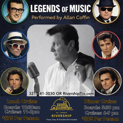 Legends on the River: A Tribute Dining Cruise Aboard the Barbara Lee with Allan Coffin in Sanford FL