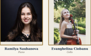 Acclaimed Pianist and Cellist Open the 2026-2027 Classical Music Series Season at The Mainstay