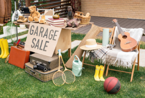 Midvale Heights neighborhood garage sale – over 30 homes to shop!
