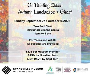 Oil Painting Class: Autumn Landscape & Ghost
