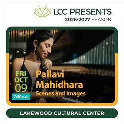 Award-winning classical pianist Pallavi Mahidhara at Lakewood Cultural Center