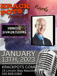 Hypnotist Jason Christopher at Krackpots Comedy Club, Massillon