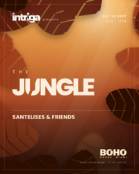 INTRIGA x BOHO HOUSE: DAY 1 (NEW LOCATION)