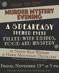 A Speakeasy Murder Mystery Evening