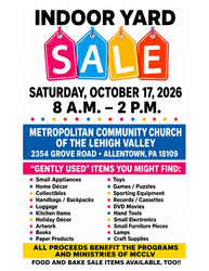 INDOOR YARD SALE
