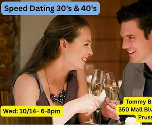 Speed Dating 30's and 40's!