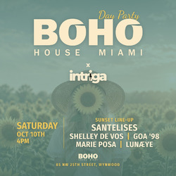 INTRIGA x BOHO House: Day Party Vol. 2